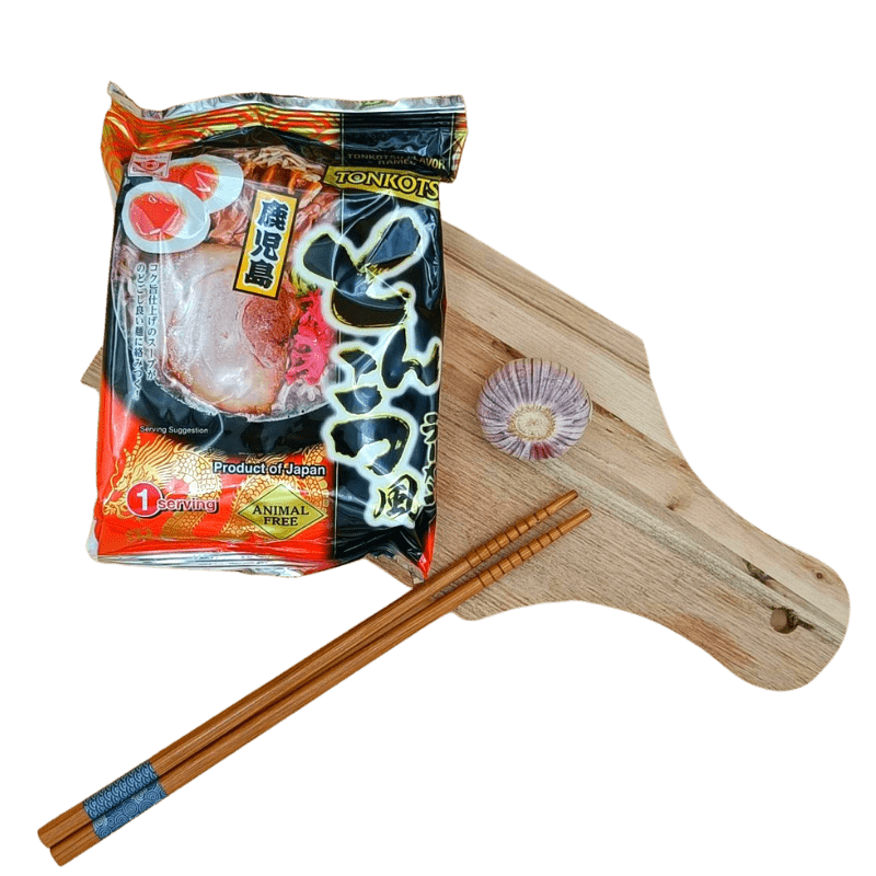 japanische Ramen Entendesign-min Higashimaru Vegane Ramen Kagoshima Tonkotsu-Fu – Bild 1