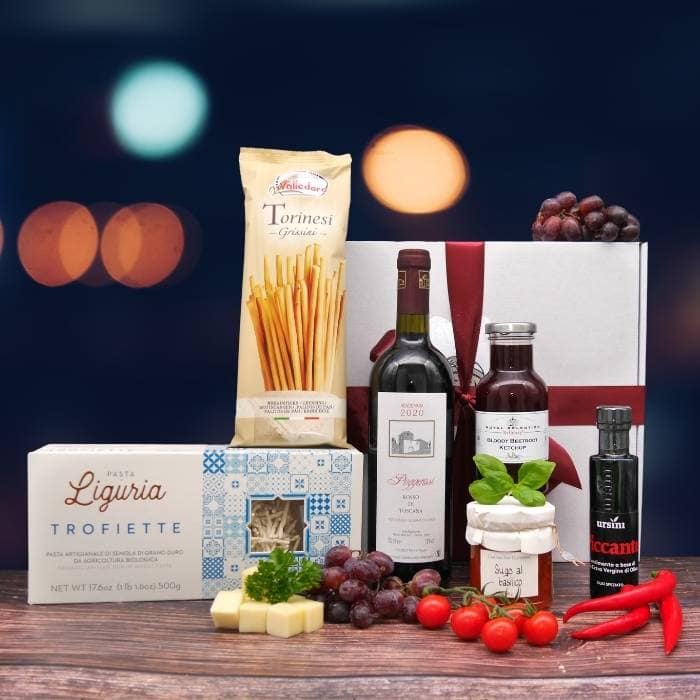 Rote Italienbox für Geniesser – Bild 1