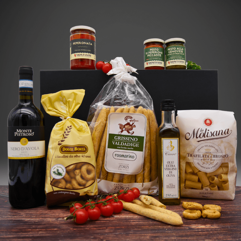 2 Mediterrane Spezialitätenbox - Geschenkkorb zum Verschicken – Bild 1